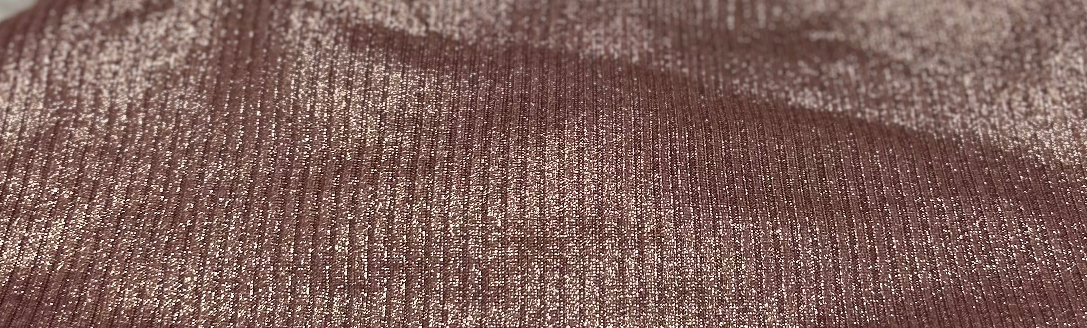 Rose Glitter 4x2 Rib Headband