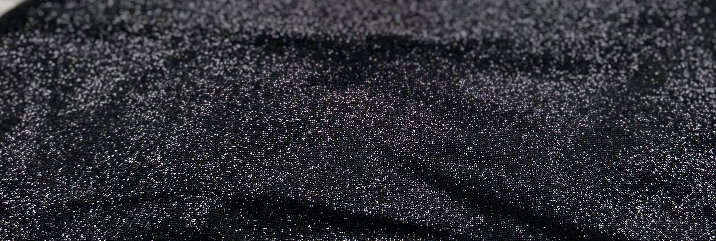 Black Glitter Headband