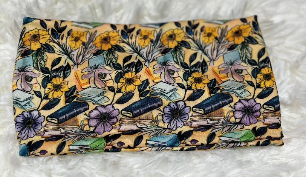 Lavender Watercolor Bookish Headband
