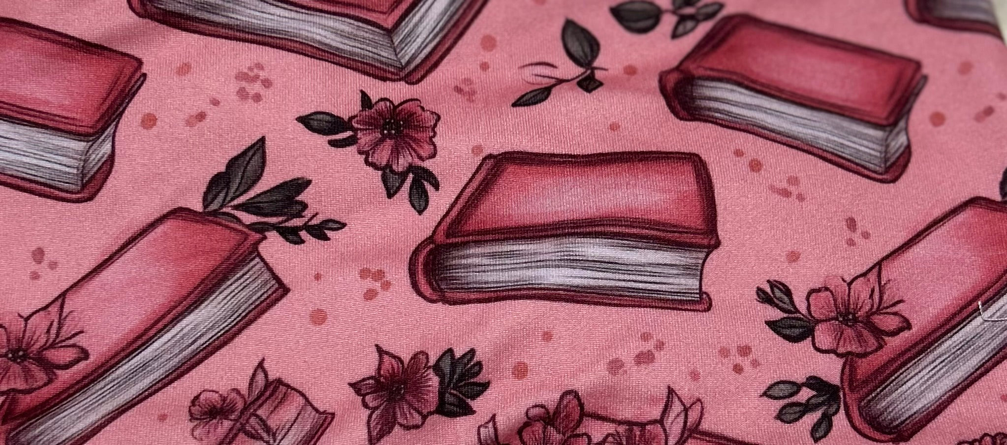 Pink Bookish Headband