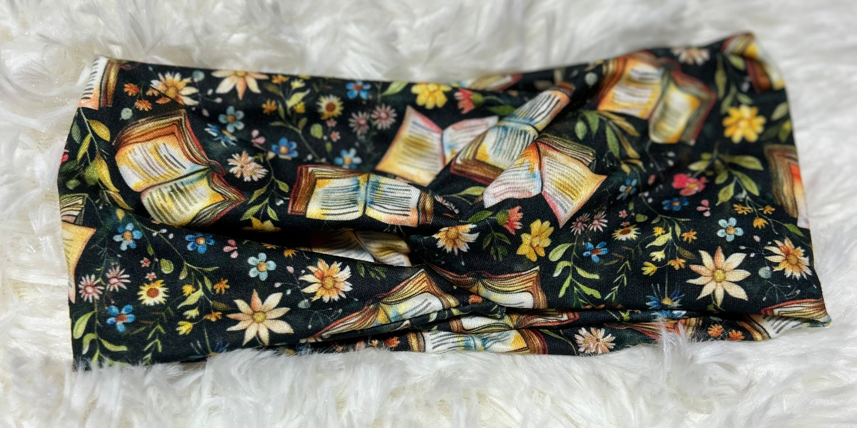 Black Variation 1 Bookish Headband