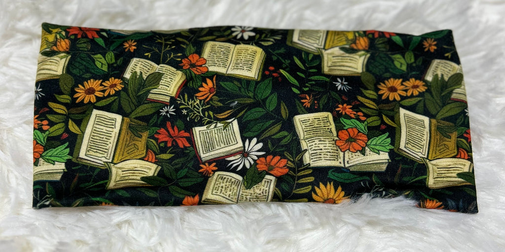 Dark Green Books Headband