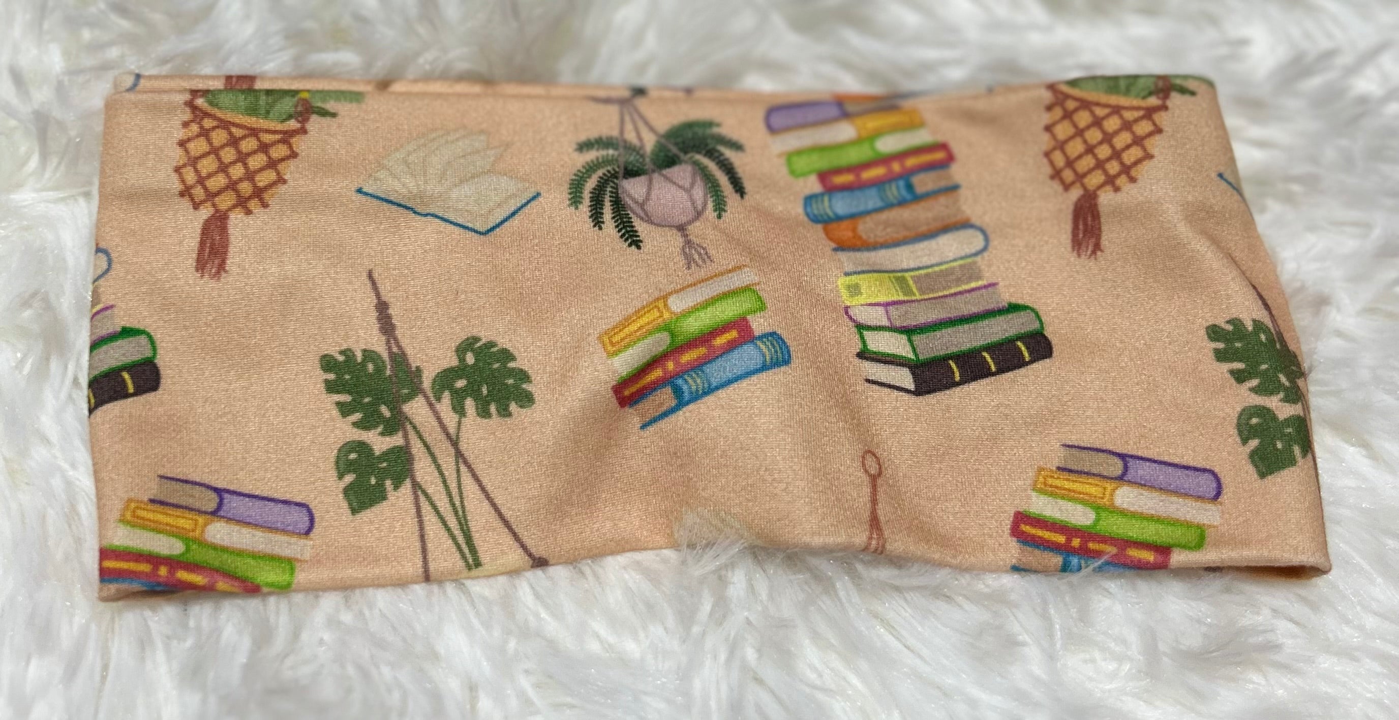Peach Plants Headband