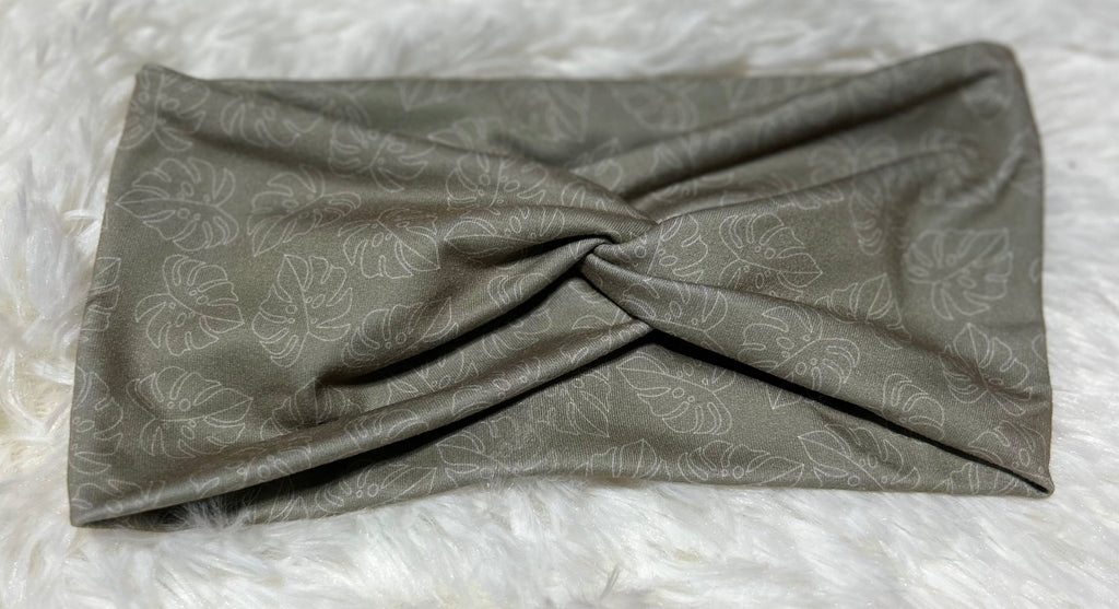 Monstera Headband