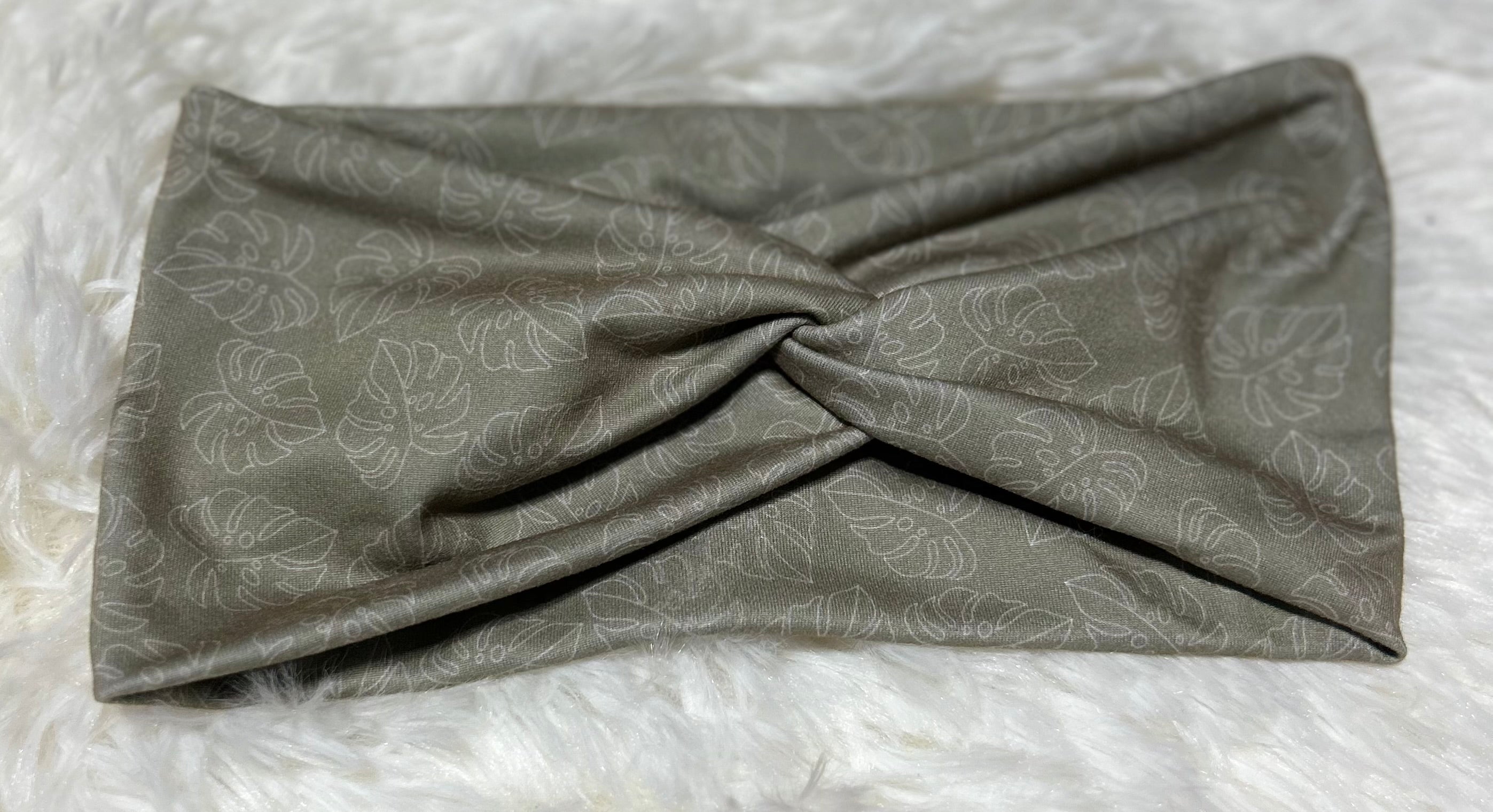 Monstera Headband