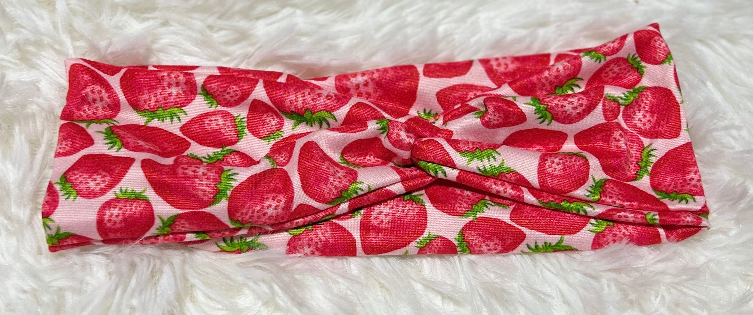 Strawberries Headband