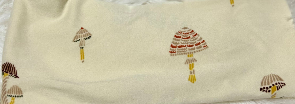 Mushroom Cream Headband