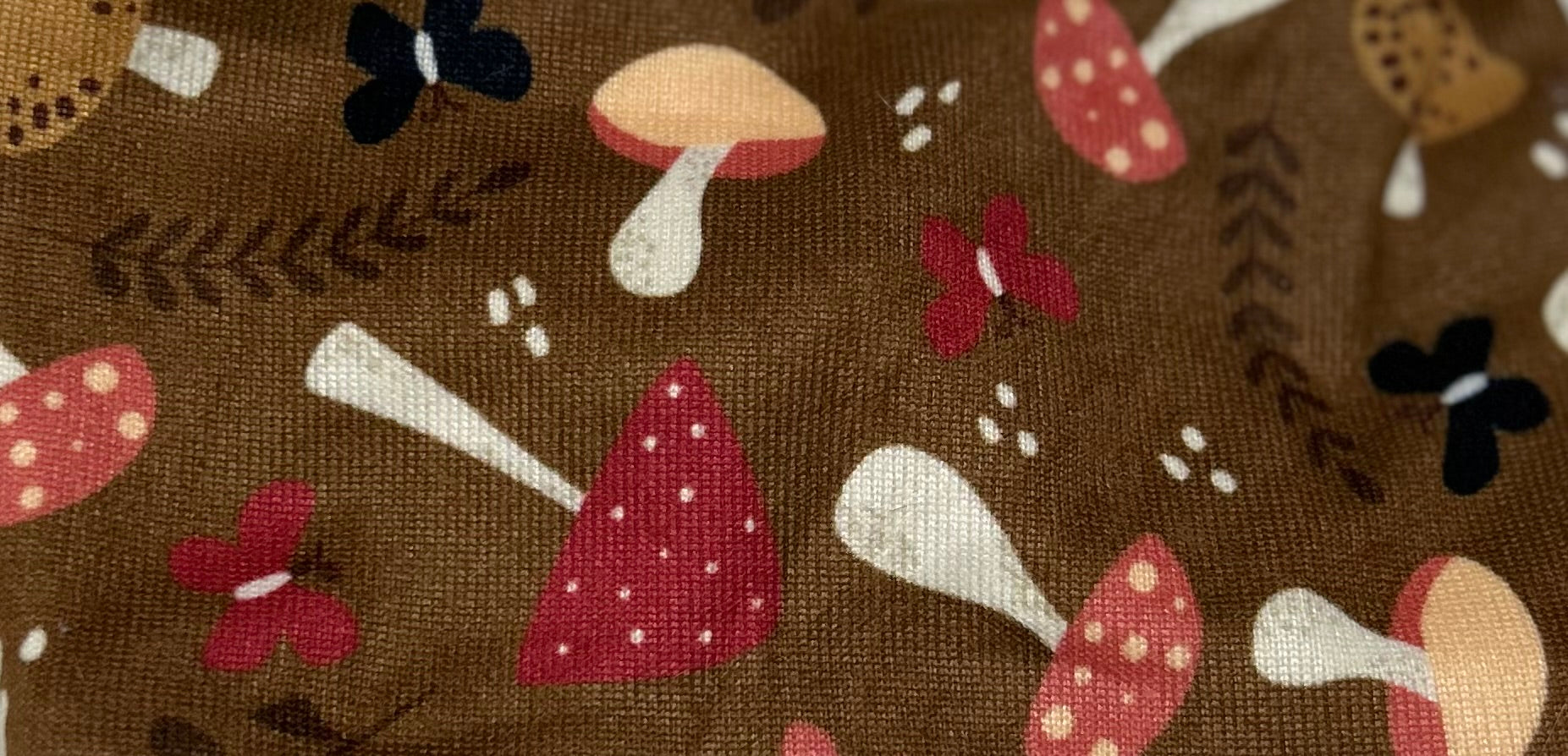 Mushroom Brown Headband