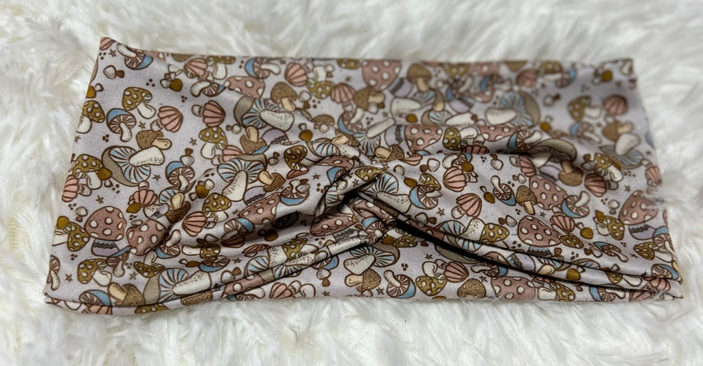 Mushroom Doodles Headband