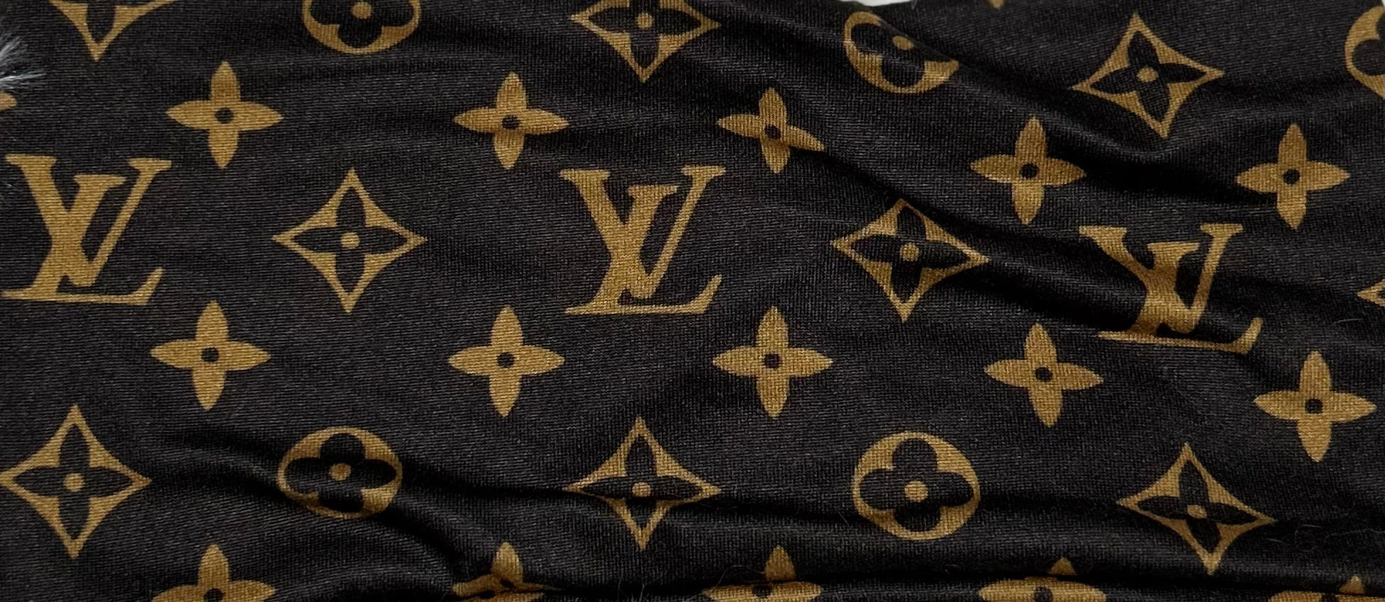 Brown LV Headband