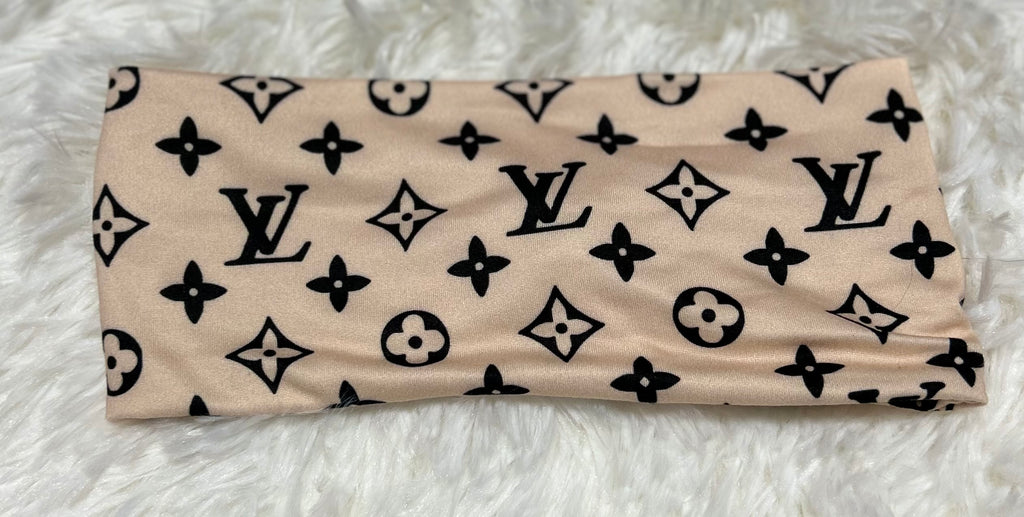 Light Peach LV Headband